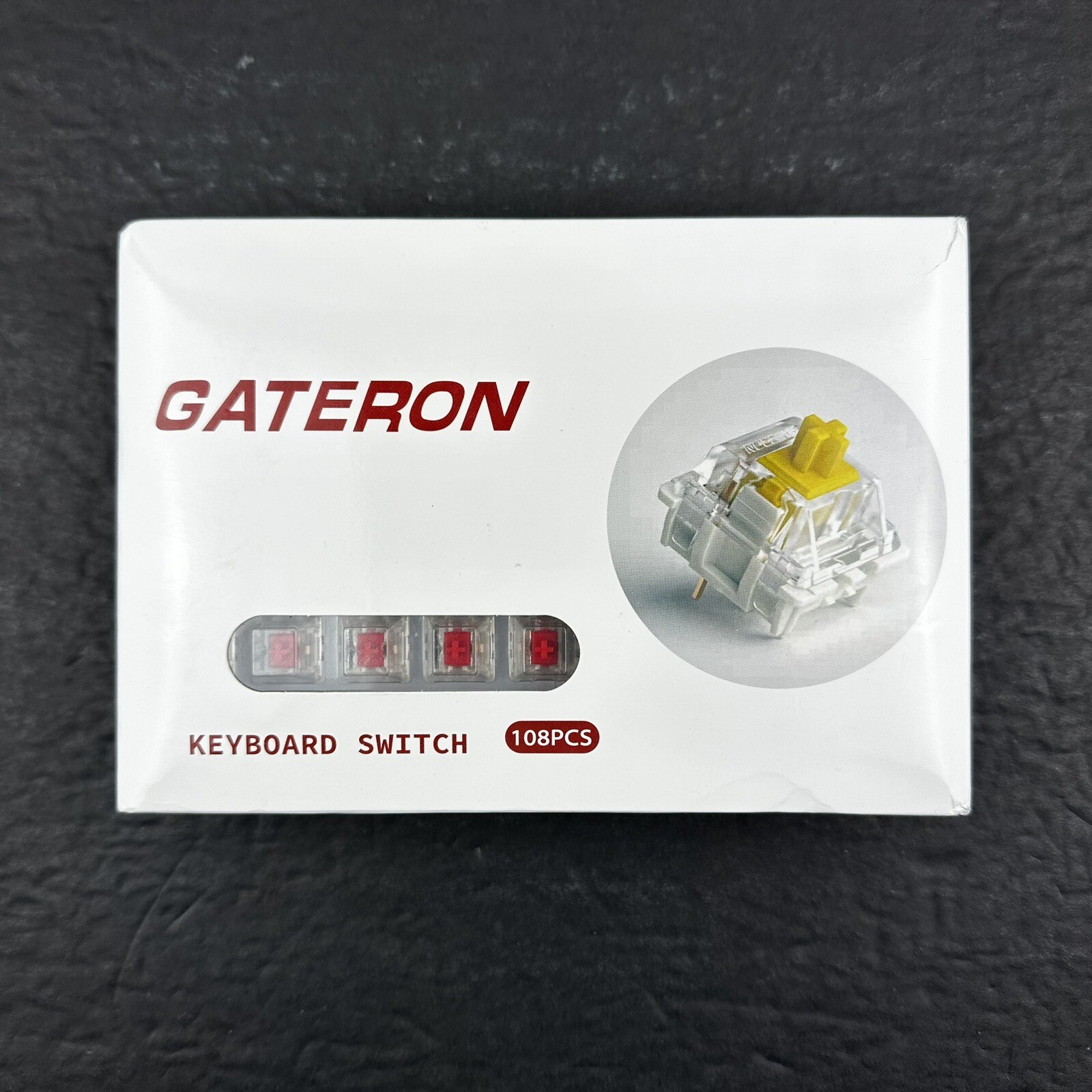 Gateron G Red Pro Keyboard Switch 108 PCS