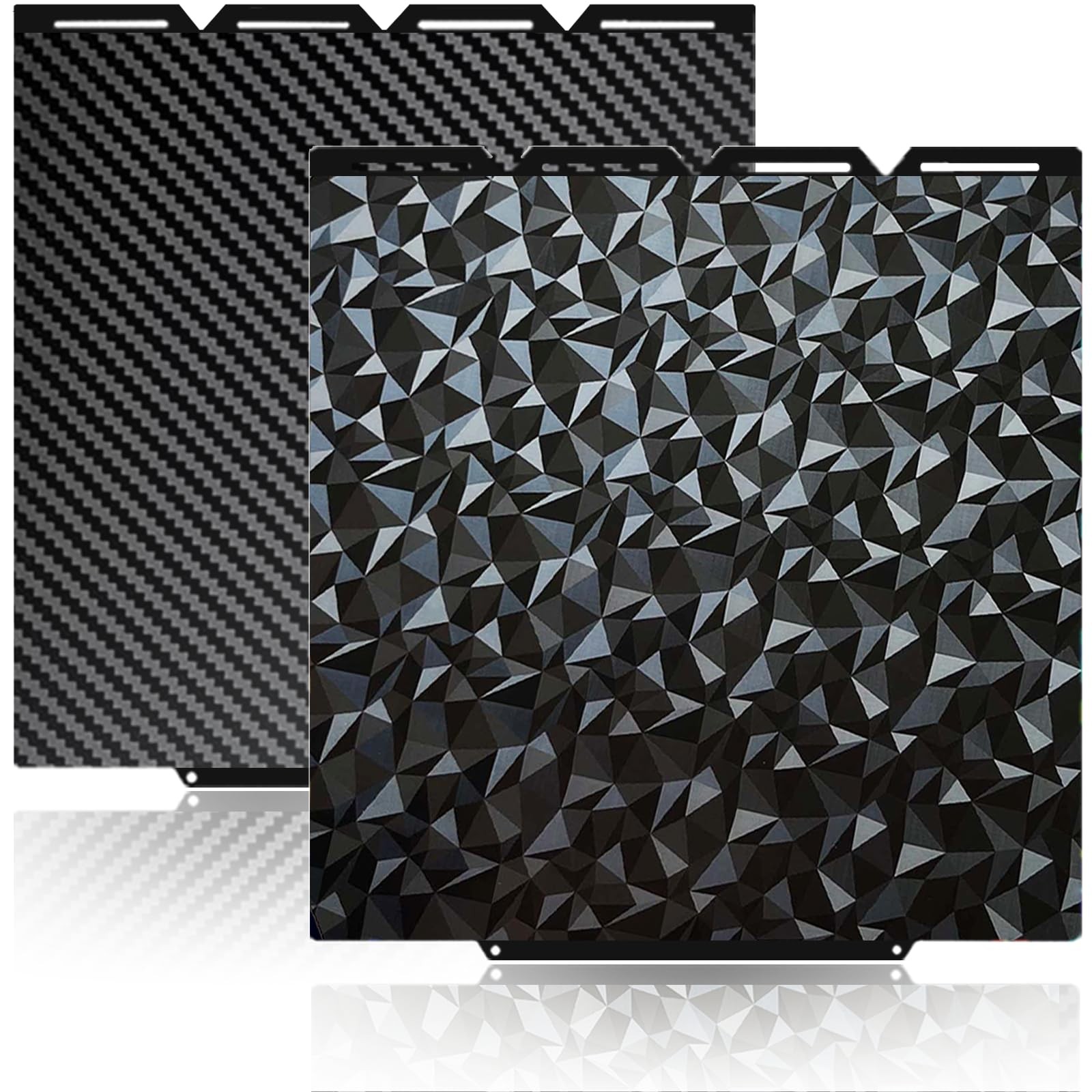 For Snapmaker U1 Build Plate PEO PET 270X270Mm Double-Sided Texture PEI Heated