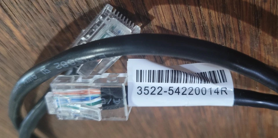 BLACK - GENERIC 5E ETHERNET CABLE, 3 FEET LONG