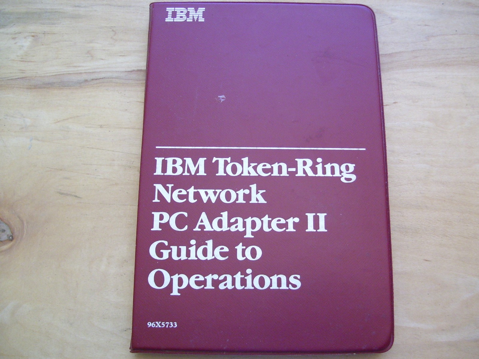 IBM Token-Ring Network PC Adapter II Guide to Operations and Software Disk