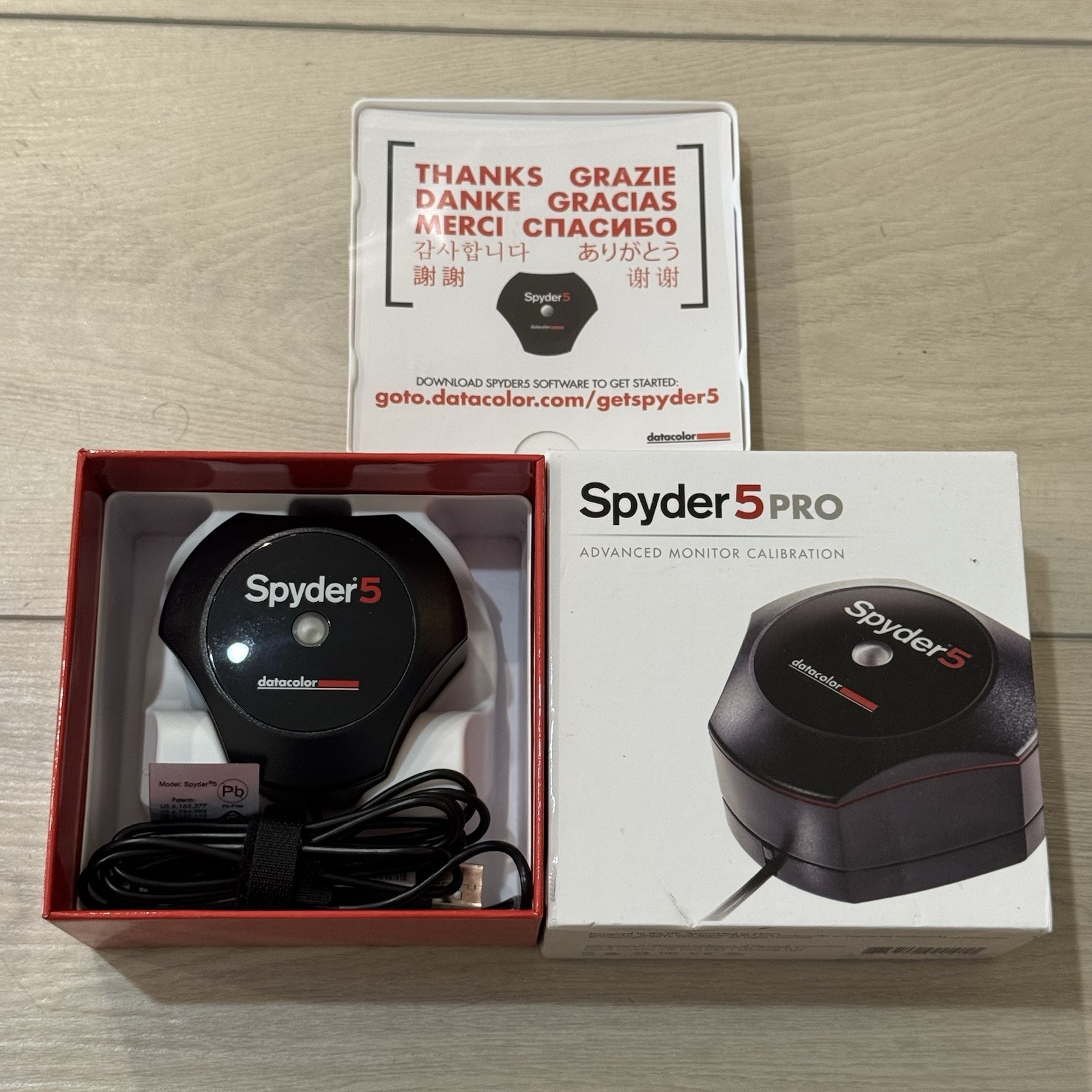 Datacolor Spyder5PRO Advanced Monitor Calibration USB Colorimeter w/ Box