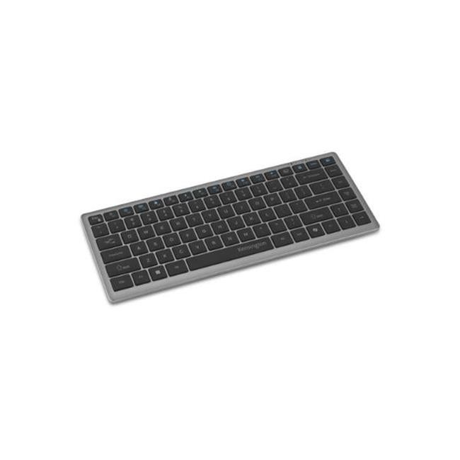 KB435 EQ Rechargeable Multi-Device Compact Keyboard Space Gray #K75409NA