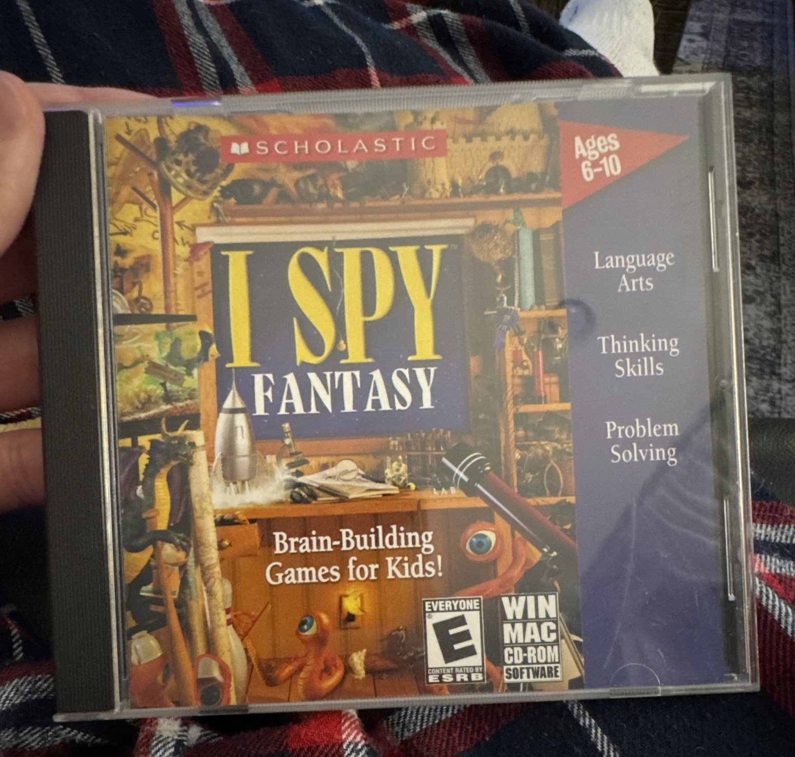 Scholastic I Spy Fantasy Kids Early Learning CD for Windows/Mac, English