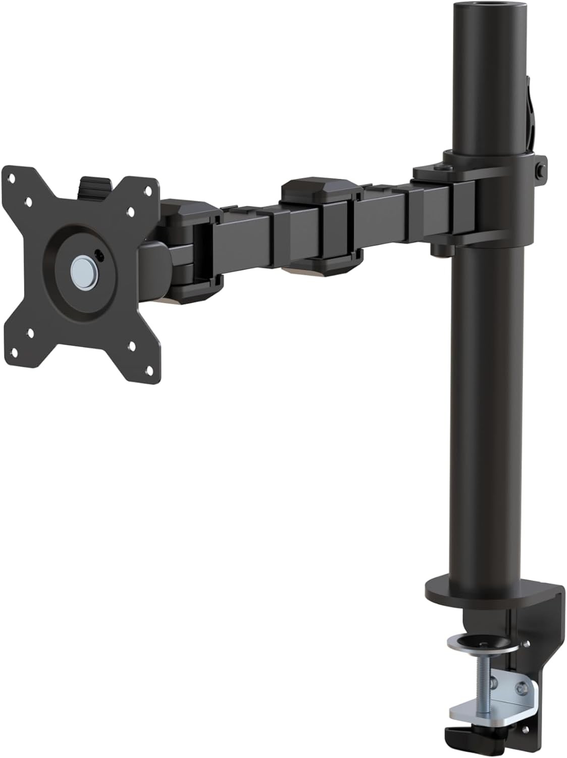 Amazon Basics Single Computer Monitor Stand w/ Cable Management, Height
