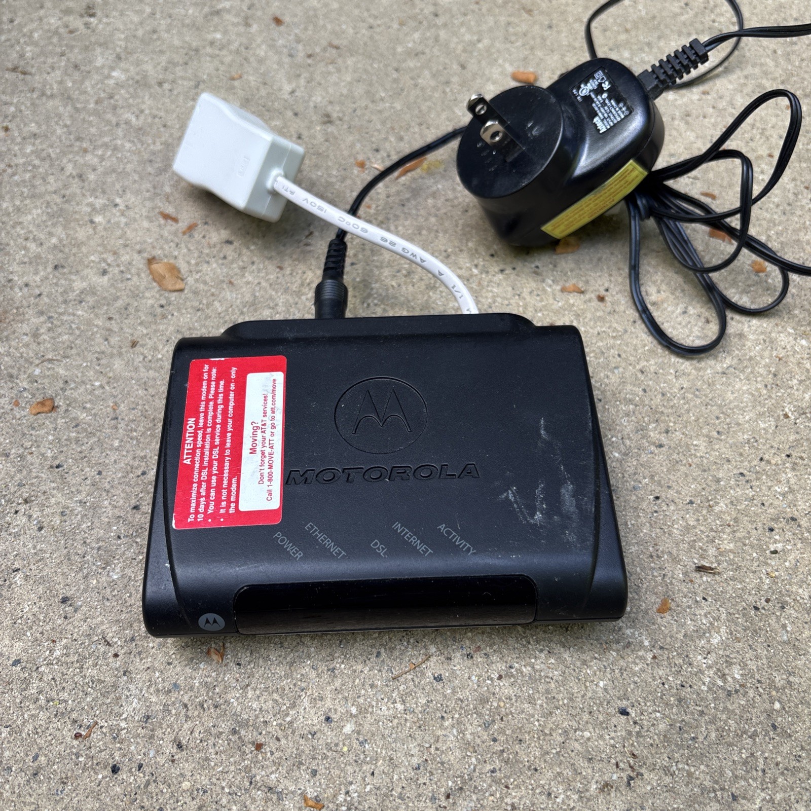 MOTOROLA 2210-02-1ATT MIPDSLA DSL MODEM