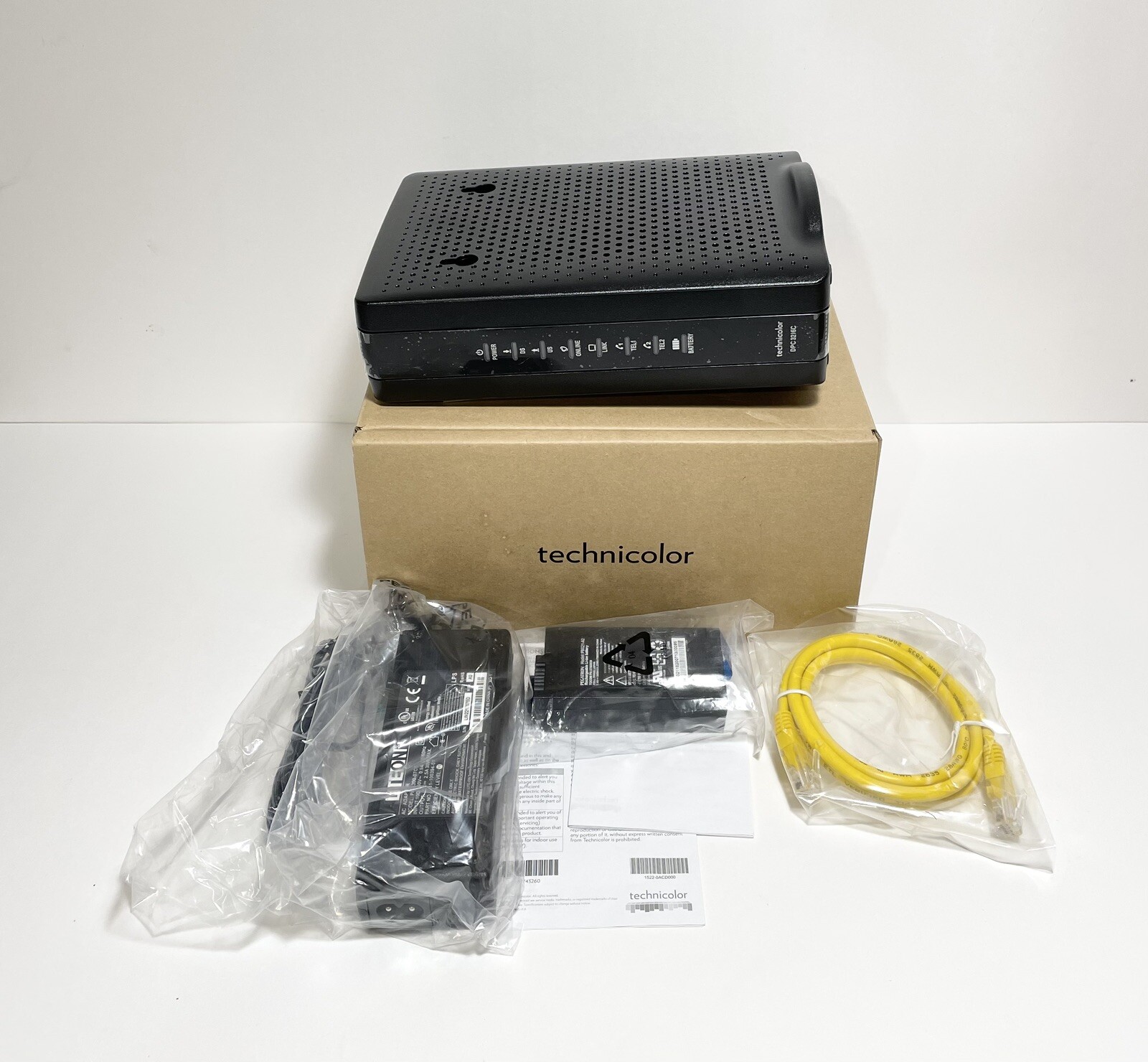 Technicolor DPC3216C DOCSIS 3.0 16x4 Cable Modem Embedded Digital Voice Adapter