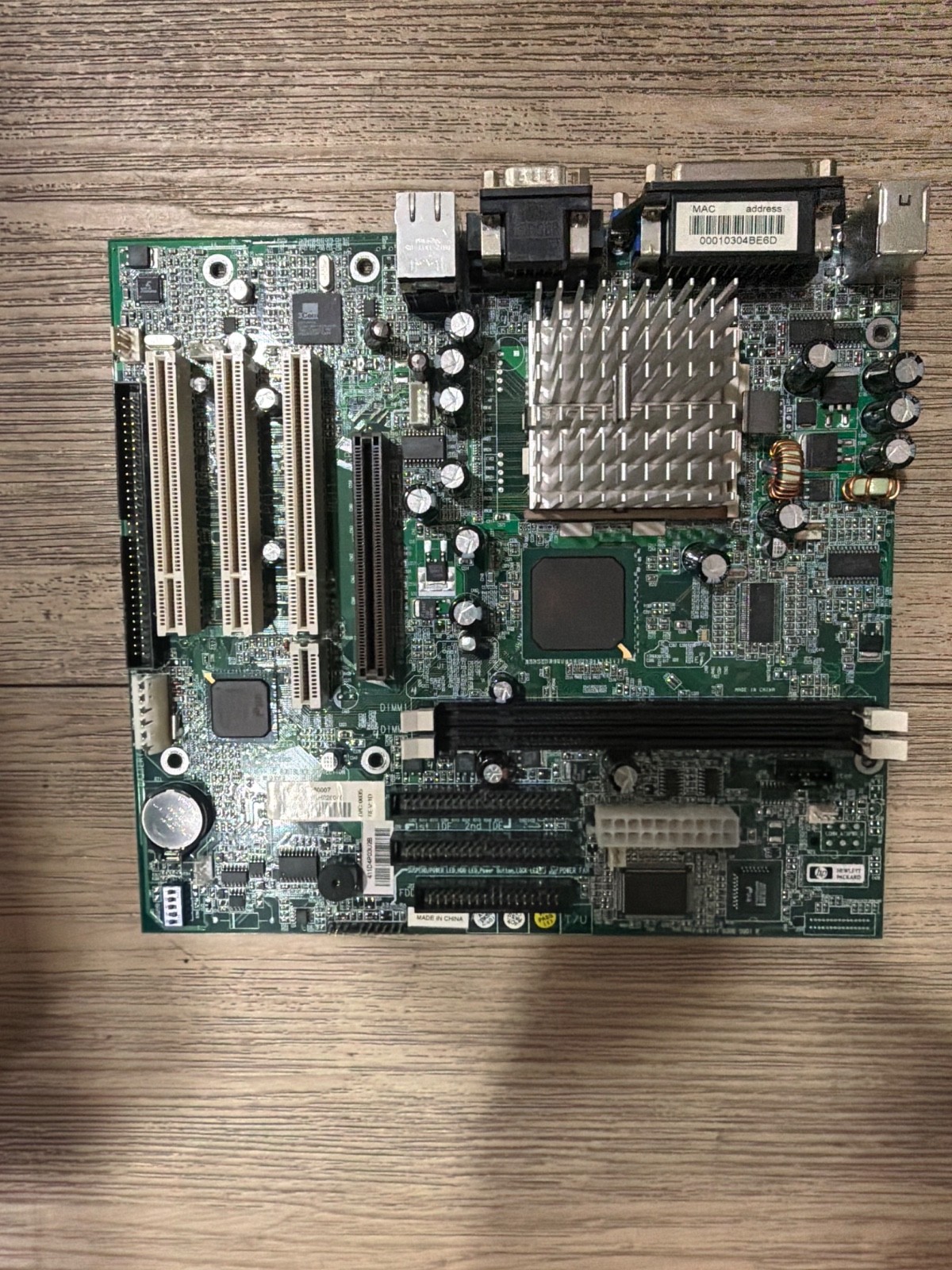 💯HP vectra motherboard D9820-60007 R03 MOTHERBOARD REV 1D