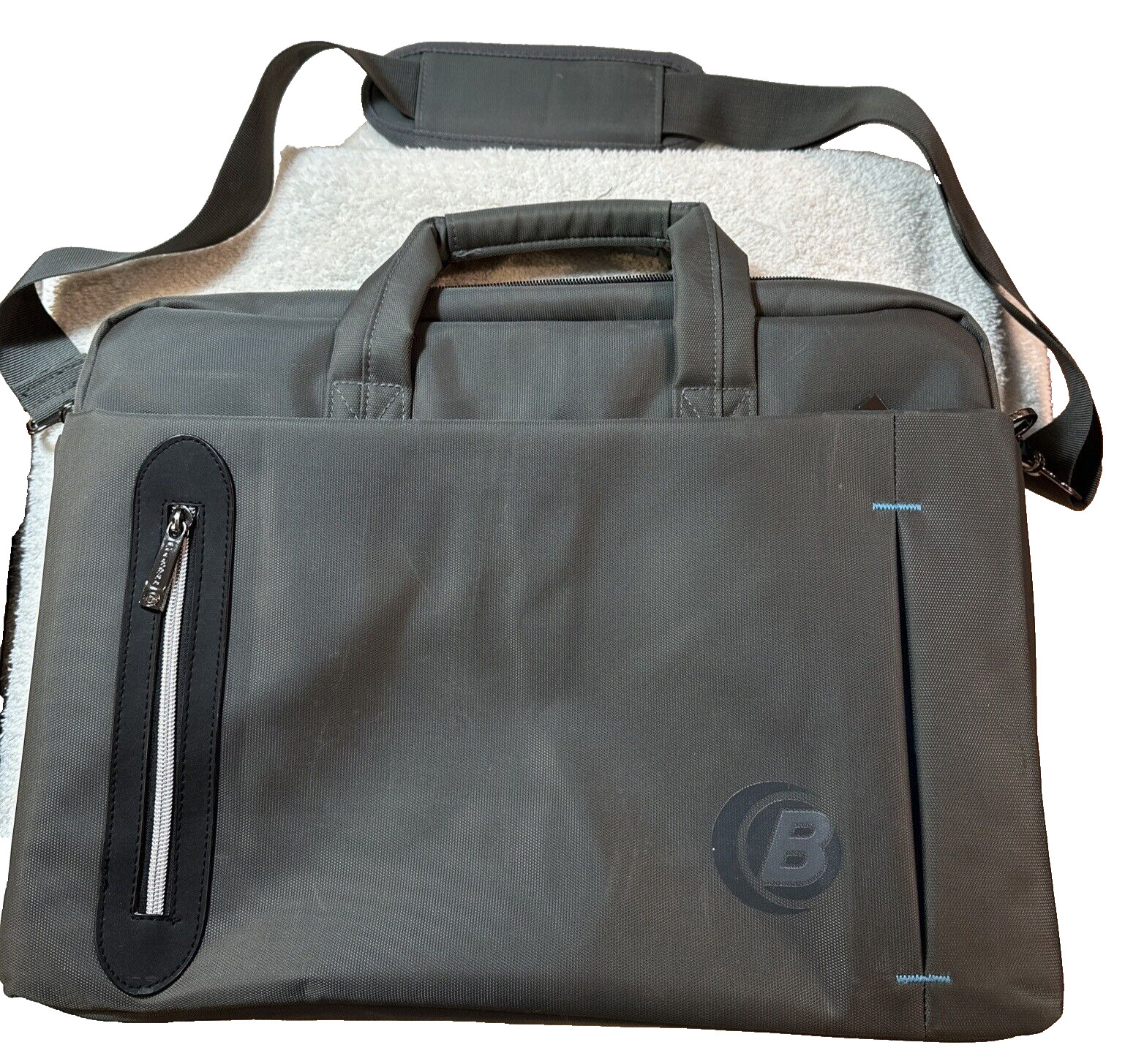 CoolBELL Laptop Bag Padded Multi-Functional Travel Shoulder Strap