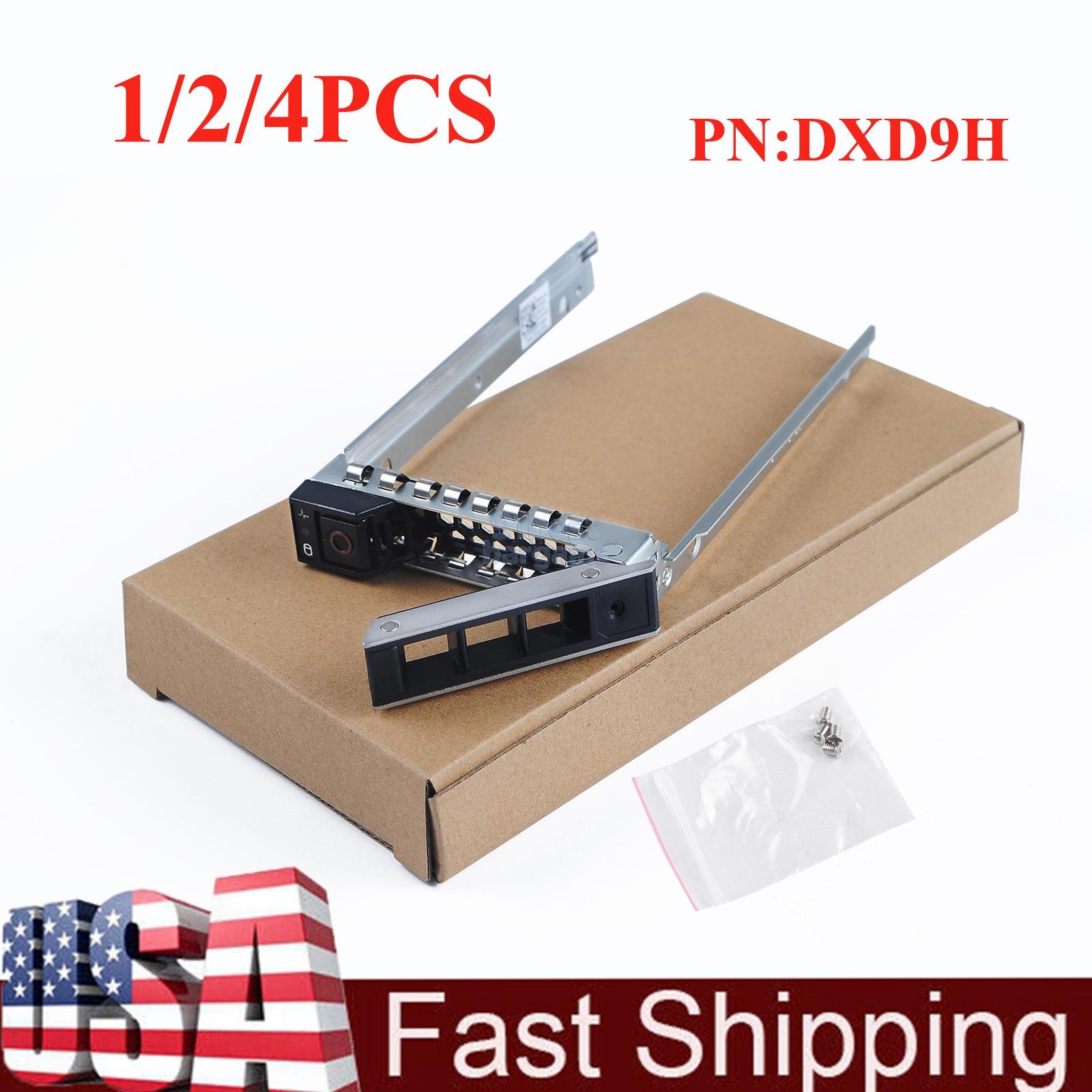 2.5" HDD Tray Caddy for Dell PowerEdge R740 R640 R540 R440 w/Screws | 1x 2x 4x