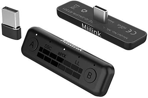 1mii Mini Bluetooth Adapter for Nintendo Switch/PS5/PC Bluetooth 5.0 Audio Tr...