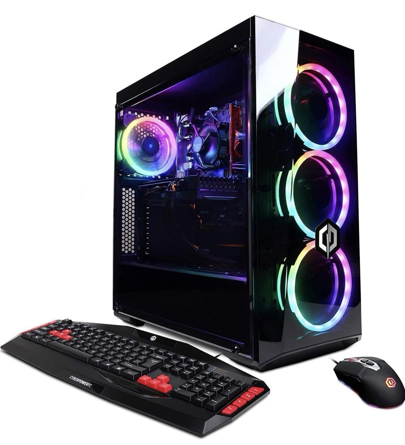 CyberPowerPC GXIVR8060A8 1 TB Intel Core i5 2.9 GHz 8 GB Gaming PC - Black