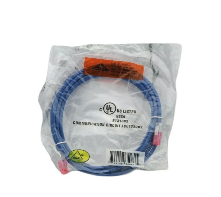 Allen Tel Modular Category 6 Patch Cord 10ft CAT6 Blue AT1610-BU