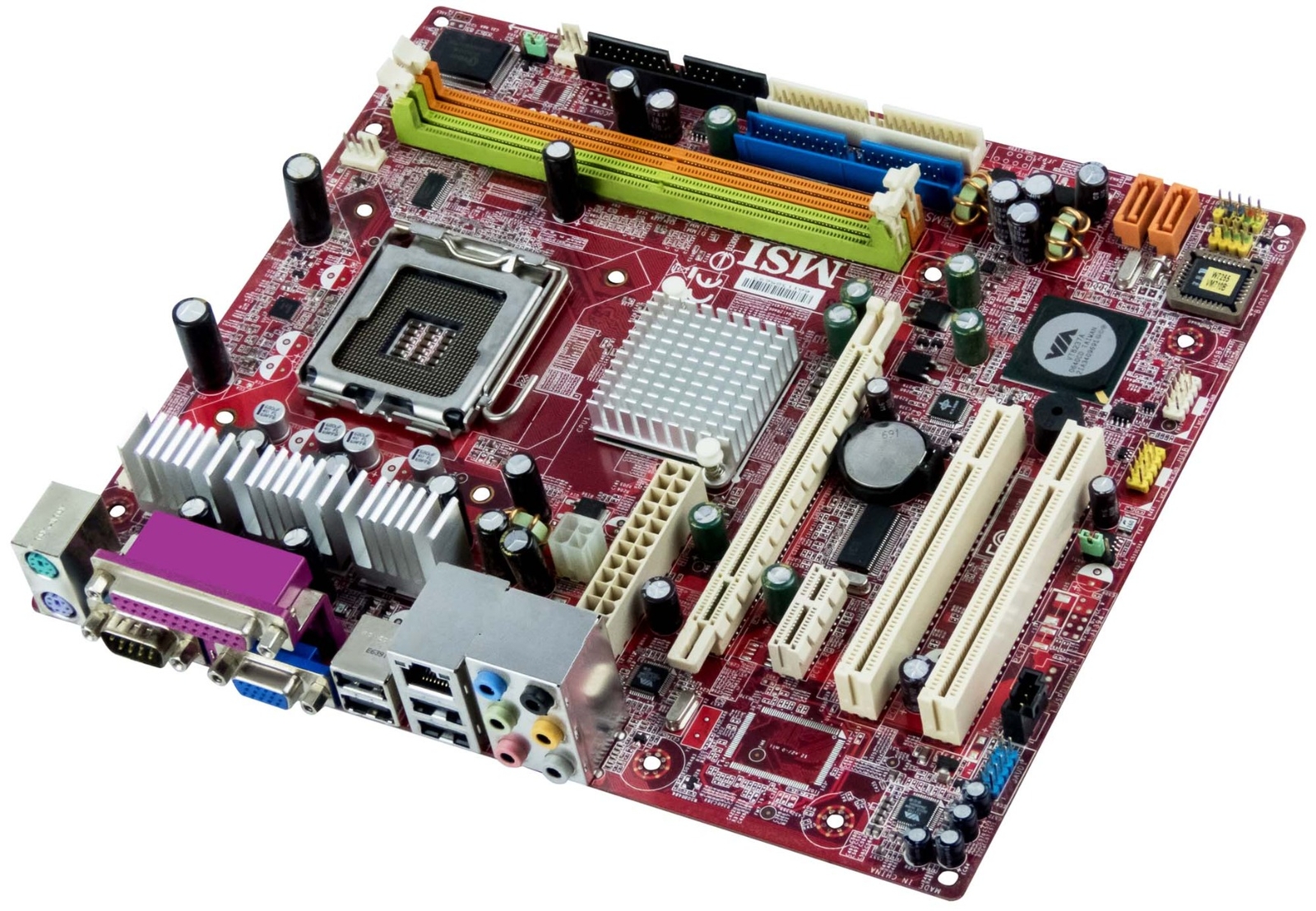 MOTHERBOARD MSI MS-7255 VER:1.x LGA775 2x DDR2 P4M890M VIA P4M890 mATX