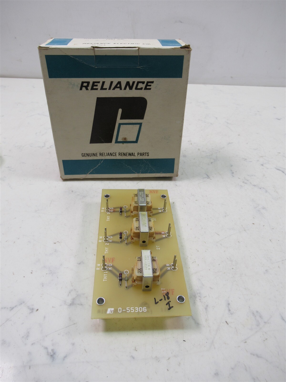 NEW Reliance 0-55306 Gate Driver Card Printed Circuit Board Module NOS w/ Box