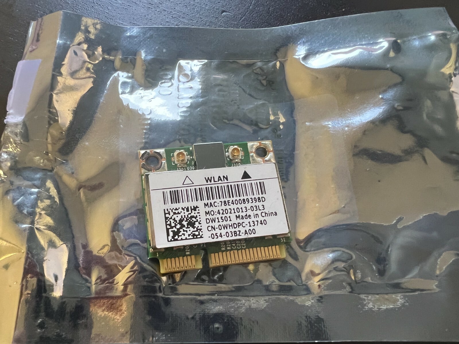 Broadcom BCM94322HM8L DW1501 Laptop Wireless Card