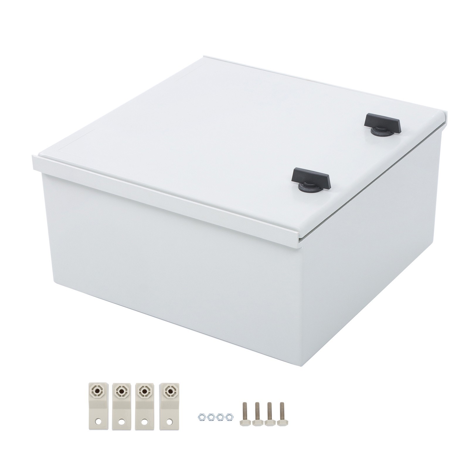 Waterproof Electrical Enclosure, 16x16x8 Inch, Fiberglass, NEMA 3X Compliant