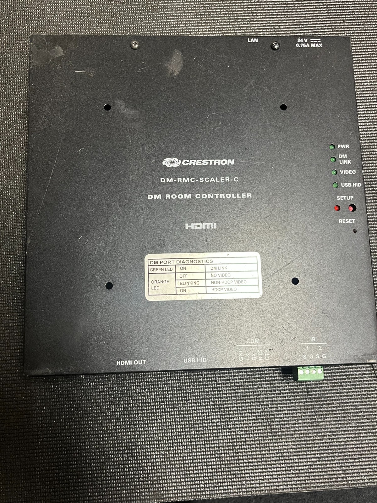 Crestron DM-RMC-SCALER-C DM Room Controller HDMI READ