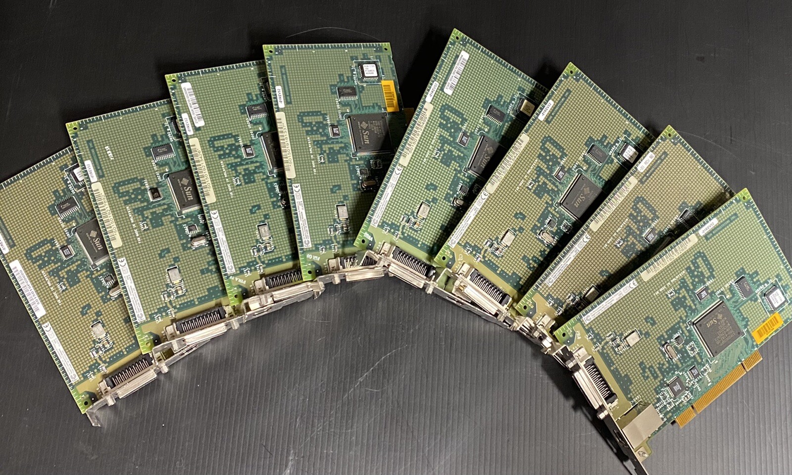 (LOT OF 8) 501-5019 Sun Microsystems 100BaseTX FastEthernet PCI Adapter X1033A 