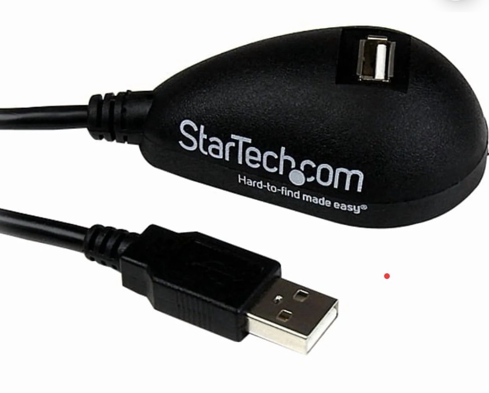 StarTech.com USB 2.0 5 ft Desktop Extension Cable - A to A, M to F, Lot of 10