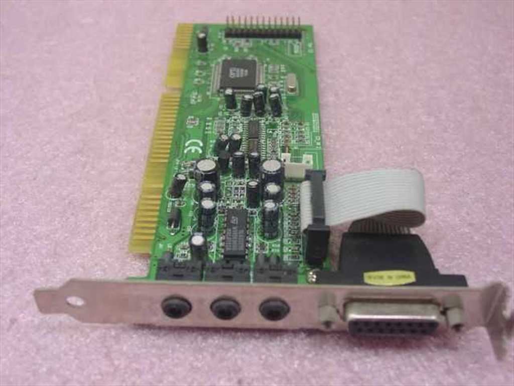 OPTi 82C931 16-Bit ISA Sound Card 15-Pin Game Port Wave Table Header