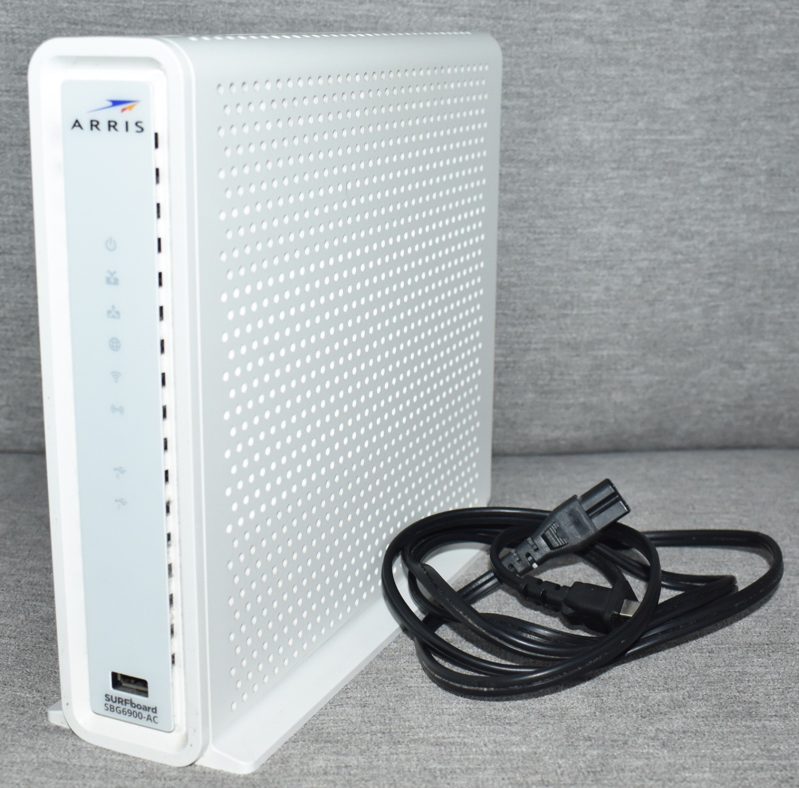 ARRIS SURFboard SBG6900AC DOCSIS 3.0 Cable Modem Wi-Fi Router w/ Power Supply