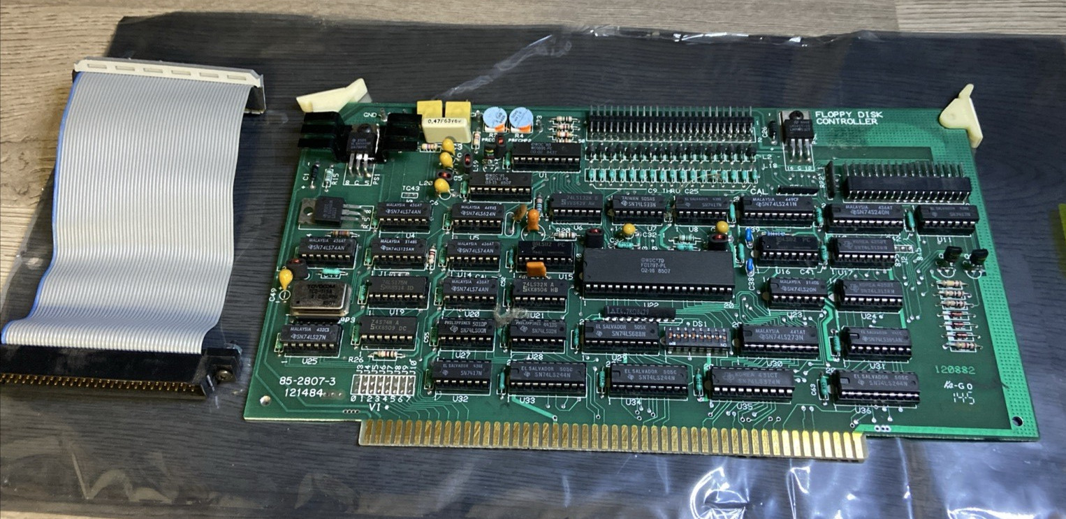 Heathkit Zenith Z-207 Floppy Disk Controller 85-2807-3 Z-100 Vintage S-100