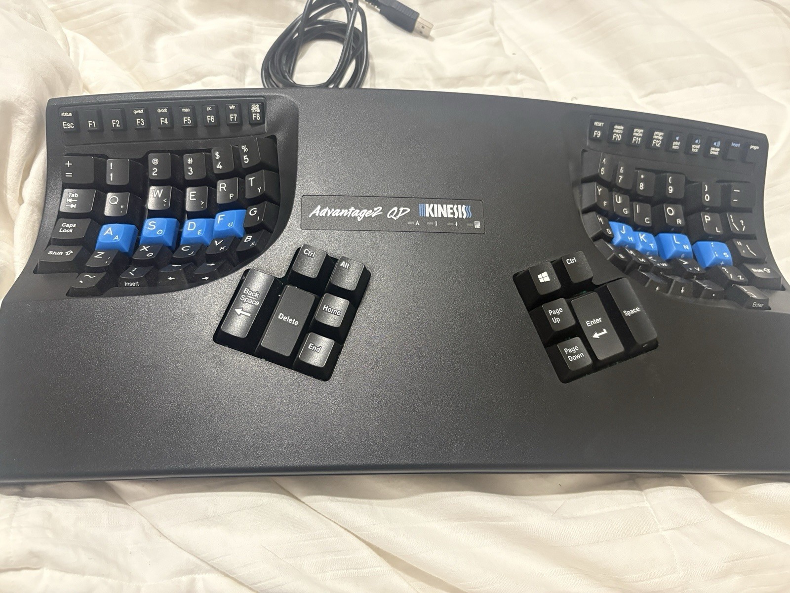 Kinesis Advantage2 QD (KB600) Wired Keyboard 