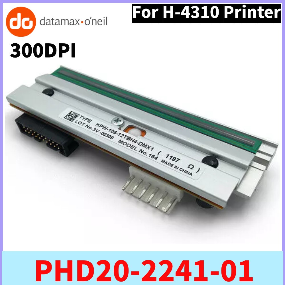 New Printhead for 300dpi  Datamax H-4310 Thermal Label Printer PHD20-2241-01