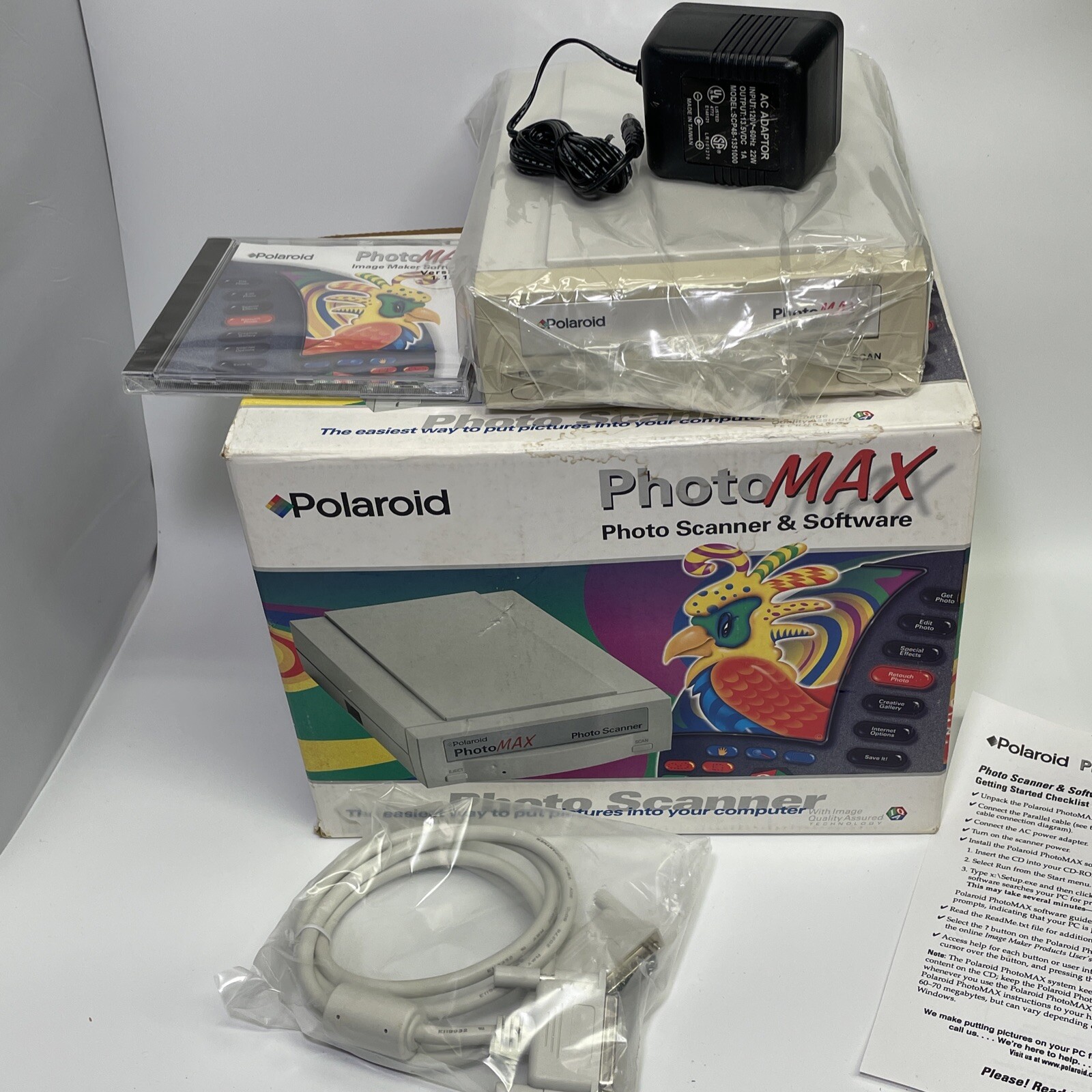 POLAROID PhotoMAX Photo Scanner