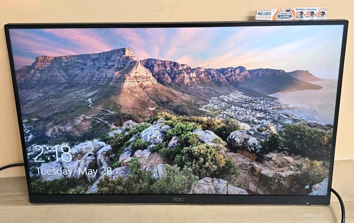 AOC 27G4 27" HDR 180 Hz IPS LCD Gaming Monitor