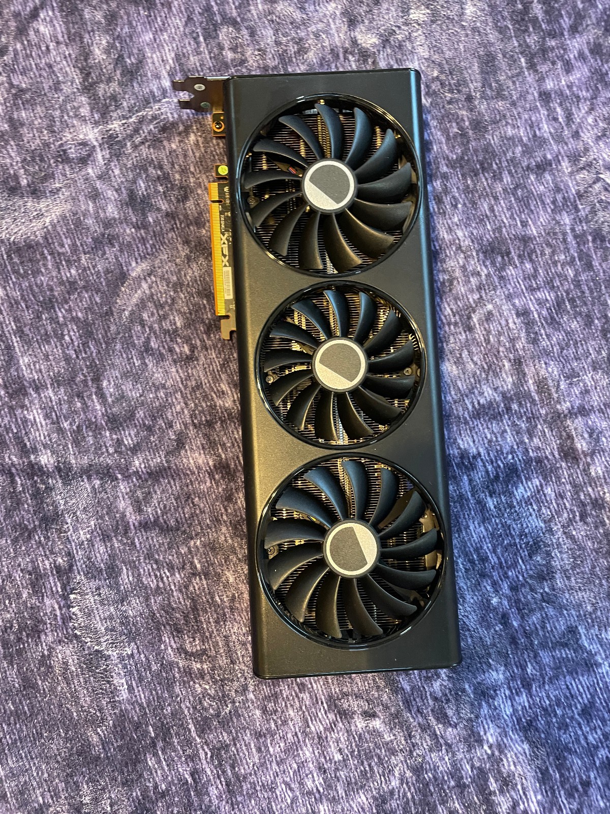 XFX Speedster QICK 319 Radeon RX 7700 XT Black Edition 12GB GDDR6 Graphics Card
