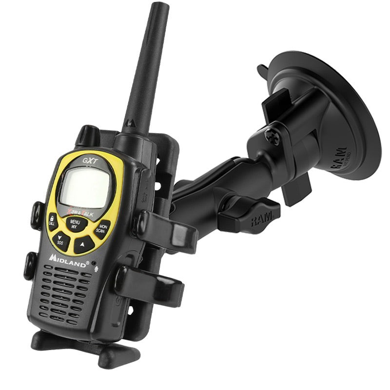 RAM-B-166-UN4U  RAM Finger-Grip Universal Mount with RAM Twis...