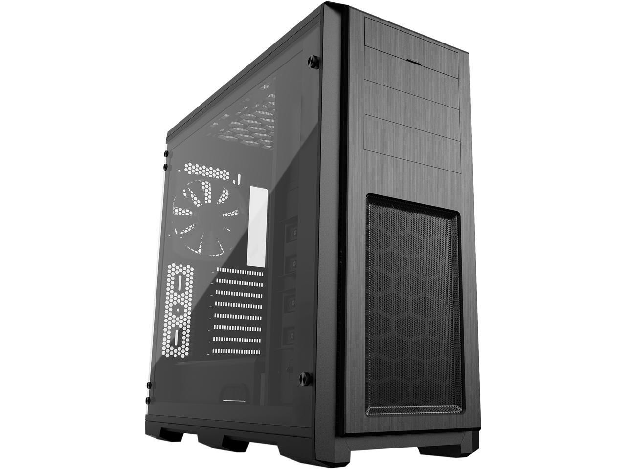 Phanteks (PH-ES614PTG_BK) Enthoo Pro ATX Chassis, Tempered Glass, Intergrated