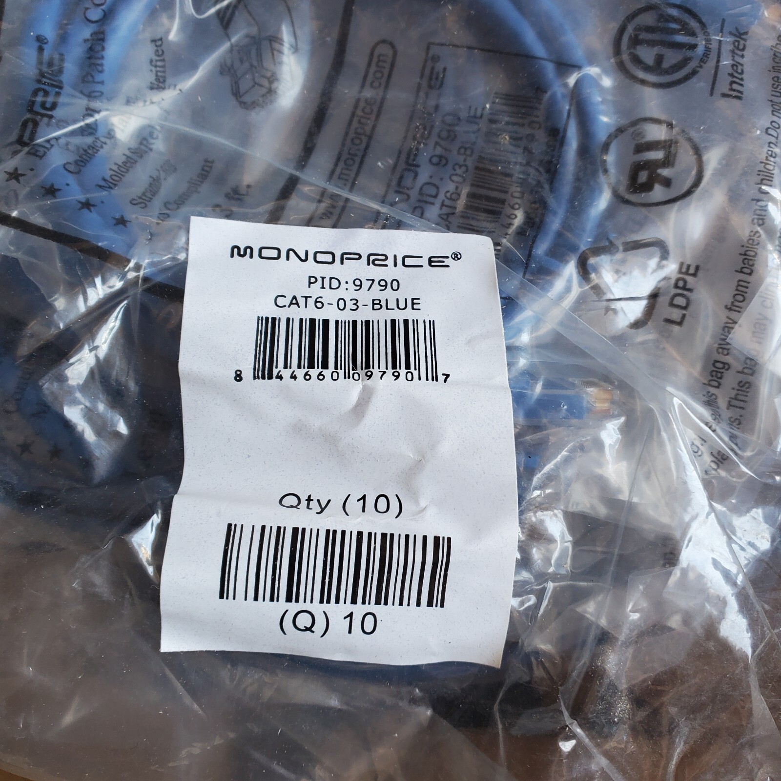 Monoprice PID-9790 10 Pack