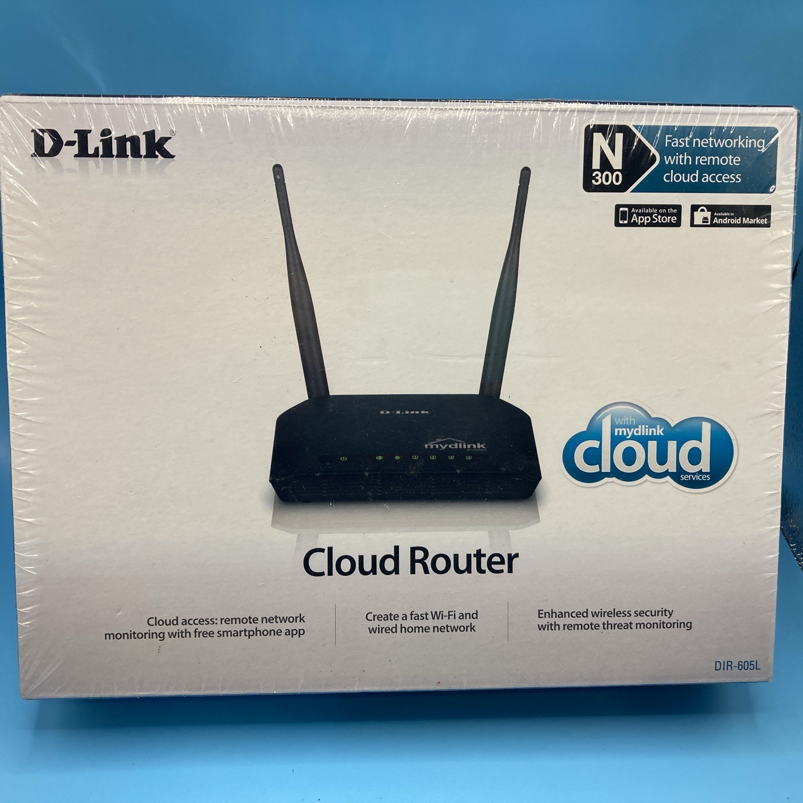 D-link N 300 Wi-fi Router Cloud Router DIR-605L New Sealed Box