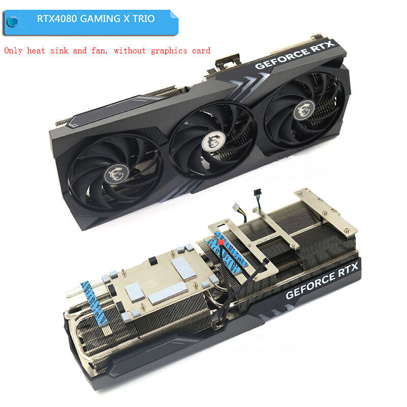 RTX4080 GAMING X TRIO Graphics Card Cooler w/ Fan 1PC New For MSI