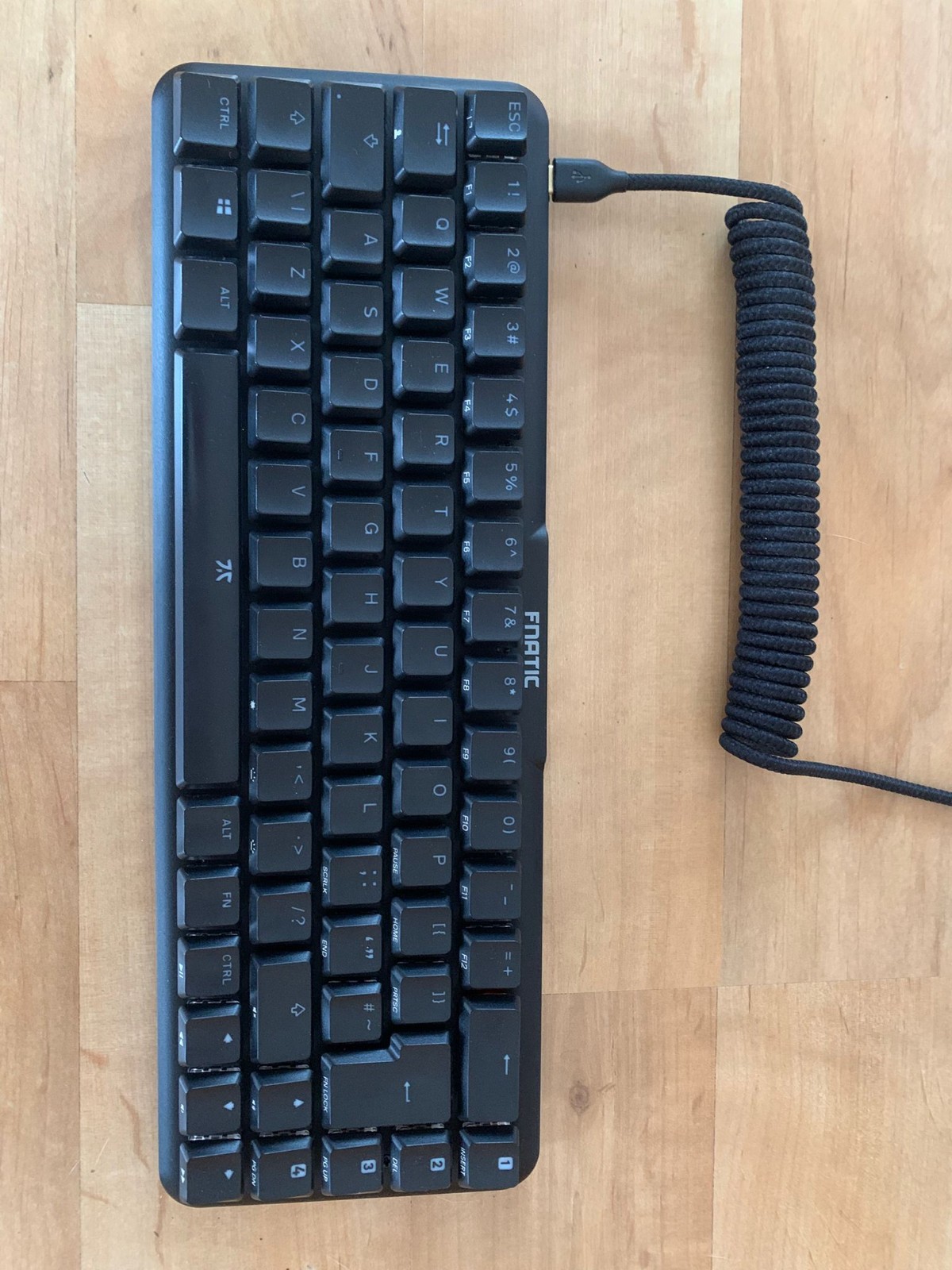 Fnatic STREAK65 LP | Black | Compact RGB Compact Gaming Mechanical Keyboard ISO