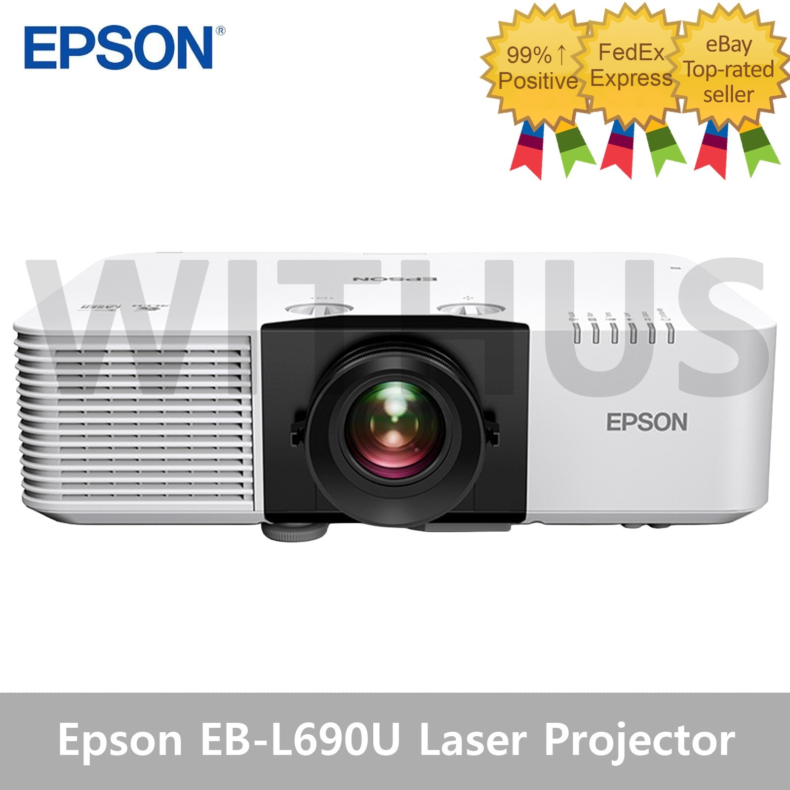 Epson EB-L690U 6500 Lumens WUXGA 3LCD Laser Projector Wi-Fi Speaker Standard