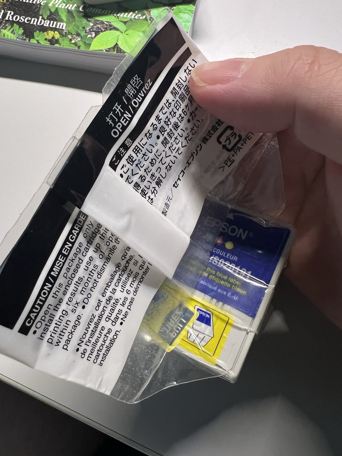 Genuine Epson S020089 PM1C8C Tri-Color Inkjet Cartridge 440 460 600 640 670 
