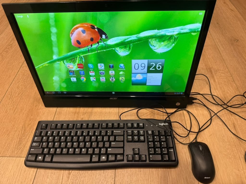 Acer Media All-in-One Smart TV - DA220HQL - Touch Screen Does Not Work - As Is
