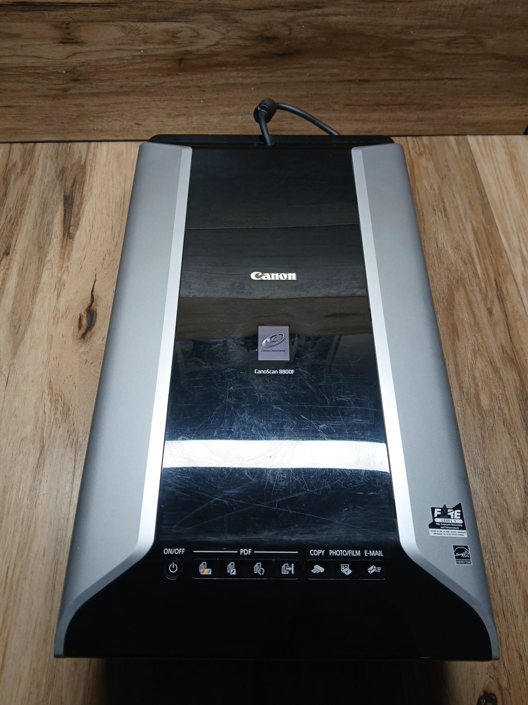 Canon CanoScan 8800F Flatbed Scanner No Cords WORKS Unit Only