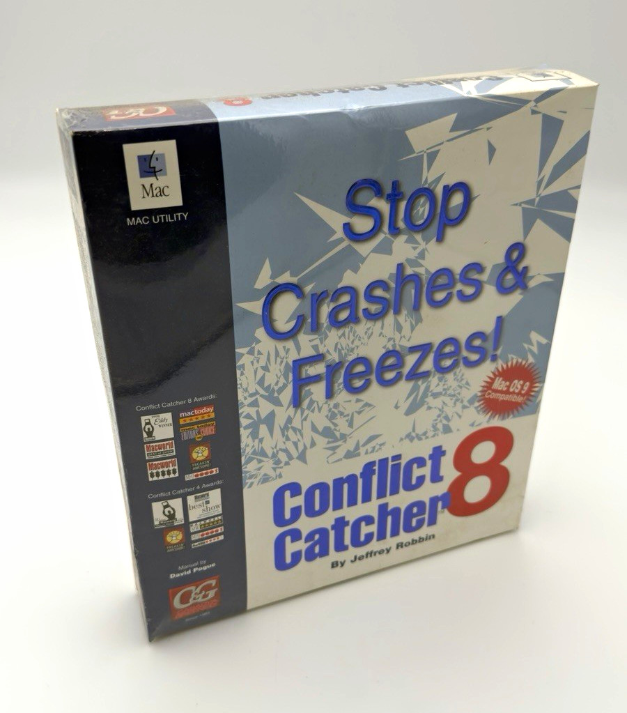 Conflict Catcher 8 Mac Utility Software New Sealed Classic Mac OS
