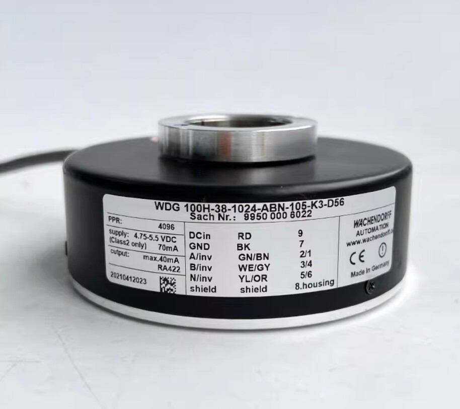 1PCS NEW FOR Elevator photoelectric rotary encoder WDG100H-38-104-ABN-105-K3-d56