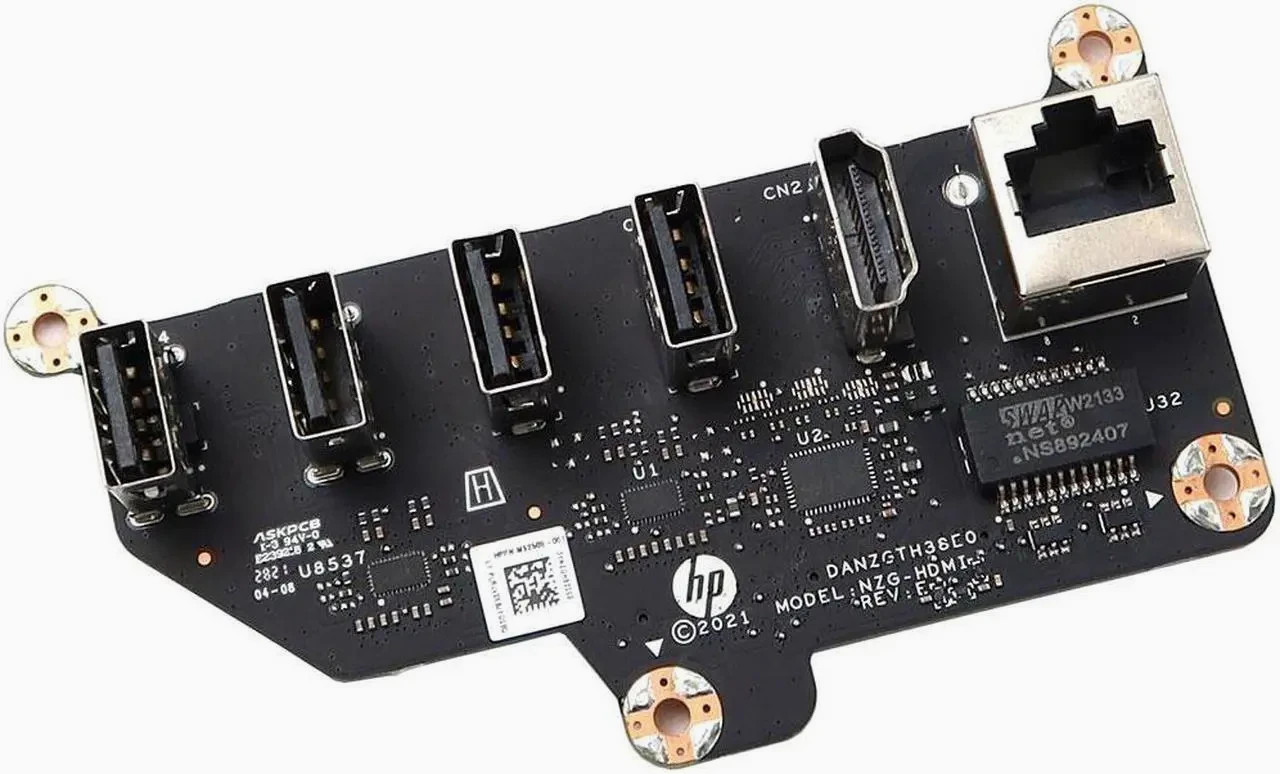 HP 34-C Series Input Output IO USB LAN HDMI Board M52656-001 M52505-001