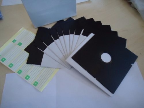 New 5.25 DS/DD floppy disks IBM FORMATTED diskette 360K 10 Pack with sleeves.