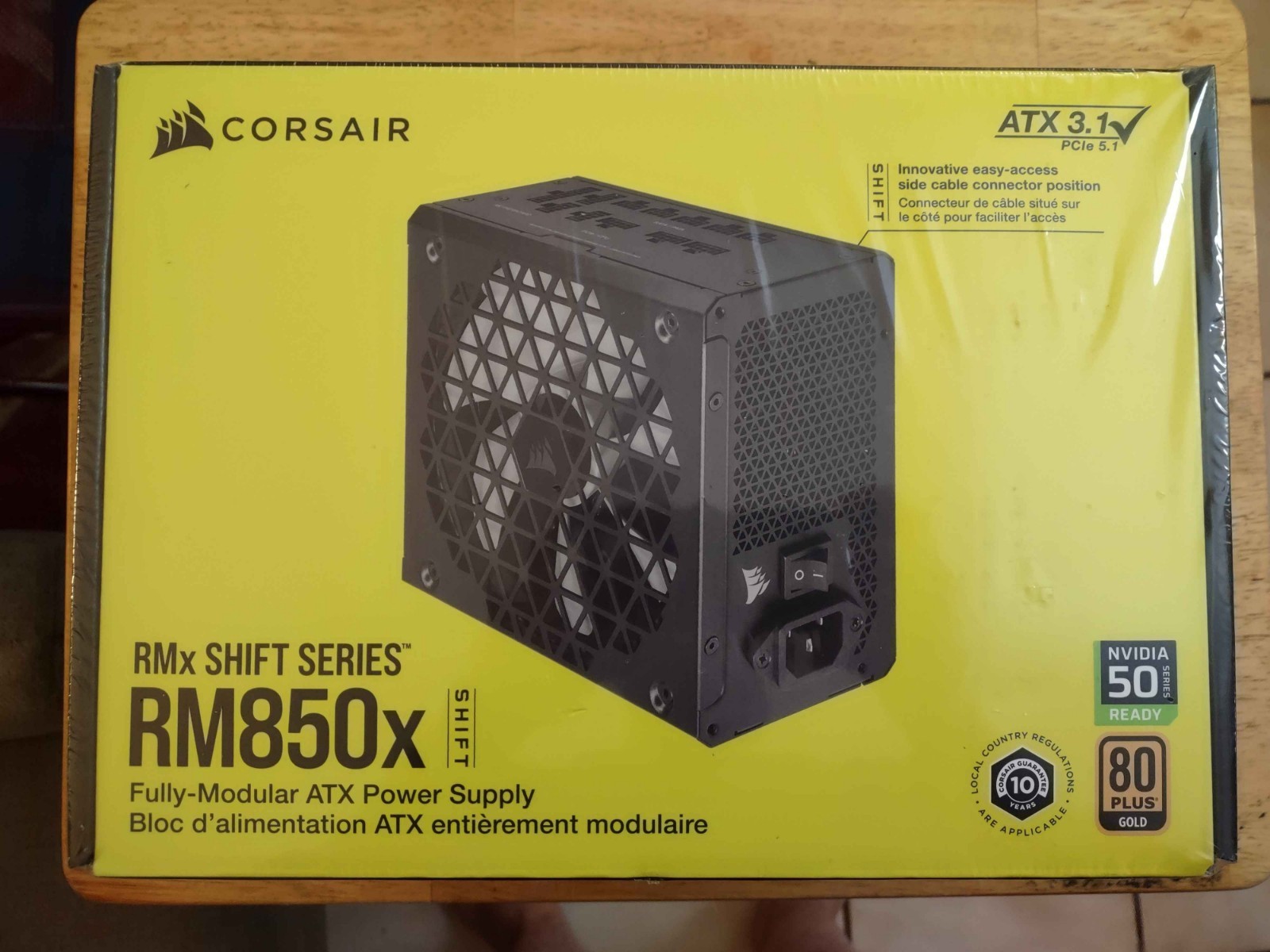 CORSAIR RMx SHIFT 850W 80 Plus Gold Power Supply