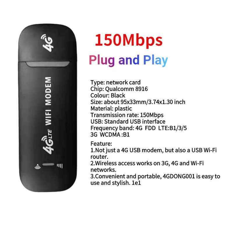 Pocket 4G LTE Router Wifi Repeater Signal Amplifier Network Expander Mobile Hots