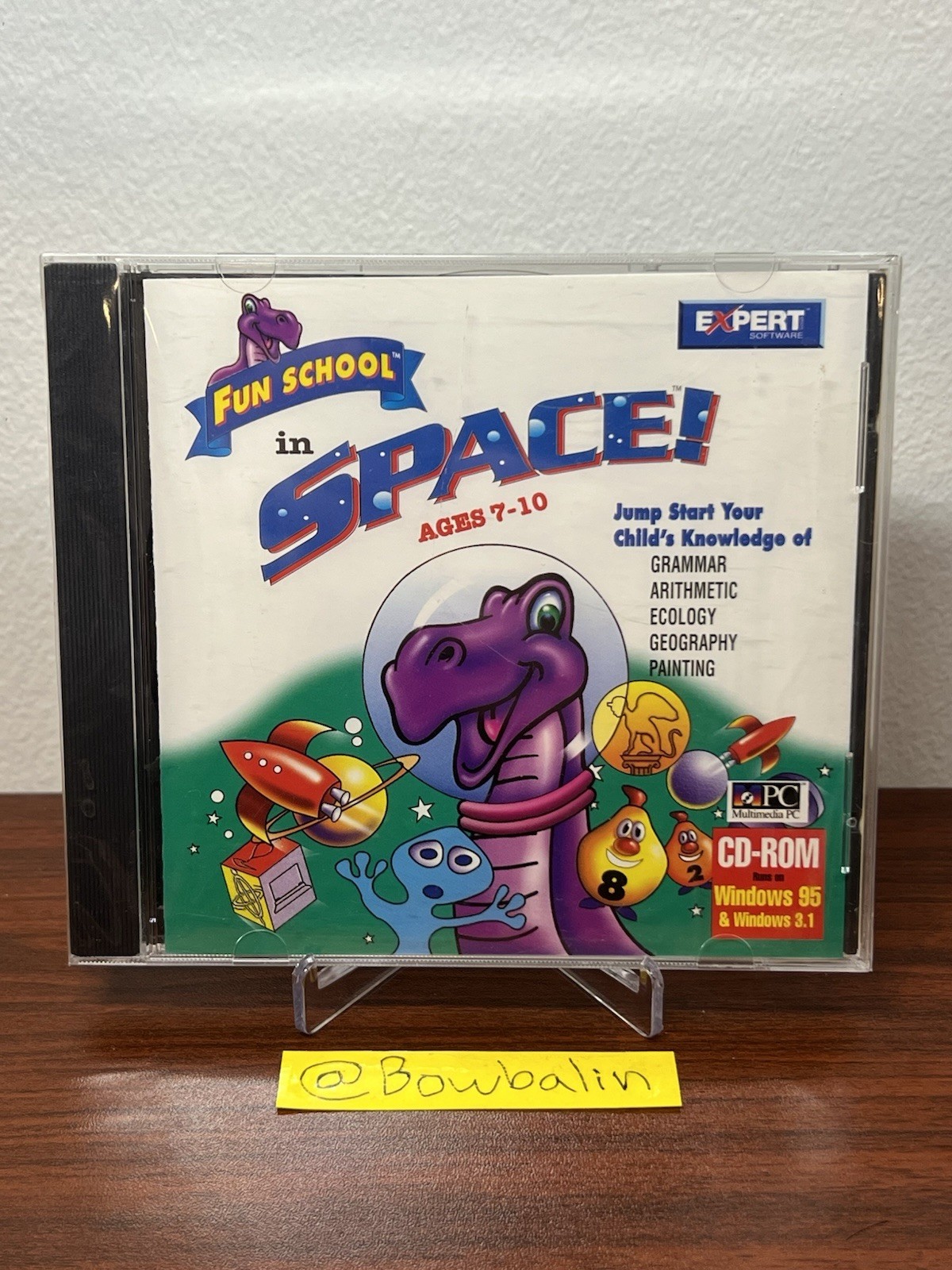 Fun School: In Space (Europress CD-Rom 1995) Expert Software - Vtg & New Media 