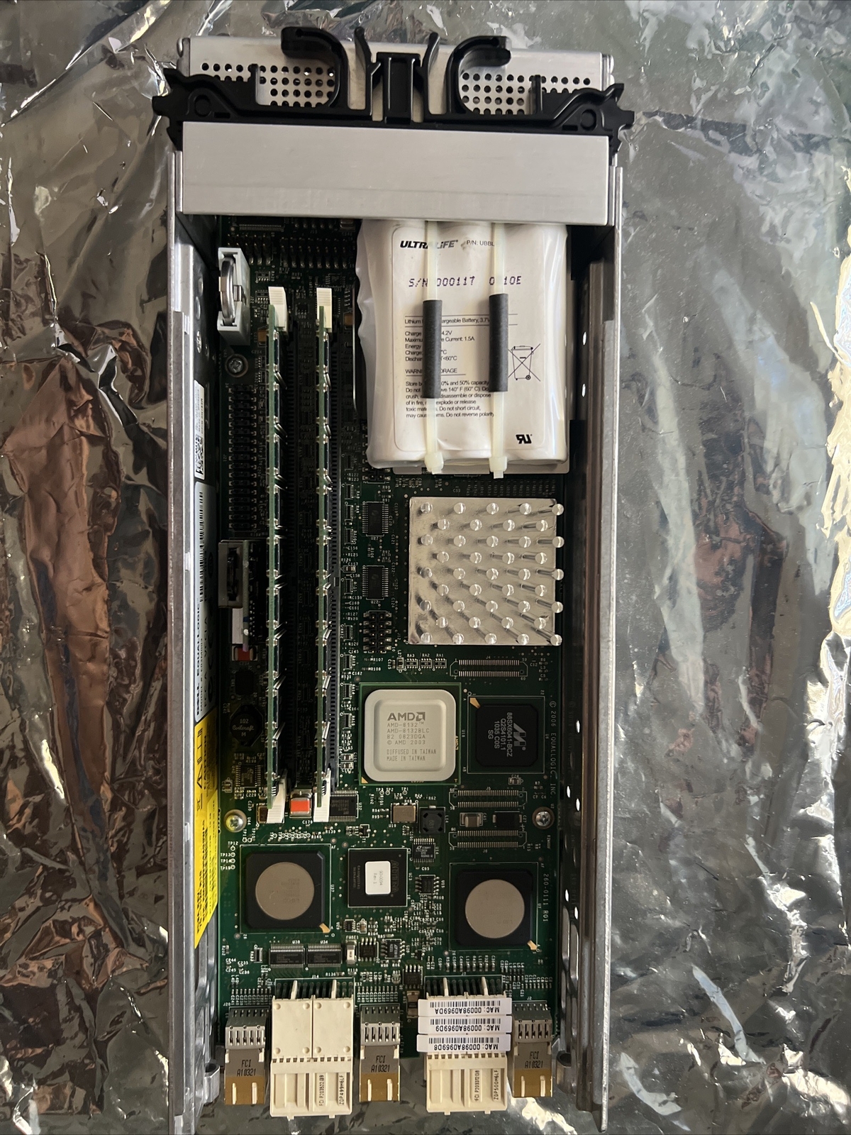 Dell EqualLogic E03M003 Controller Module 8 with Battery and 2GB RAM 0N789R