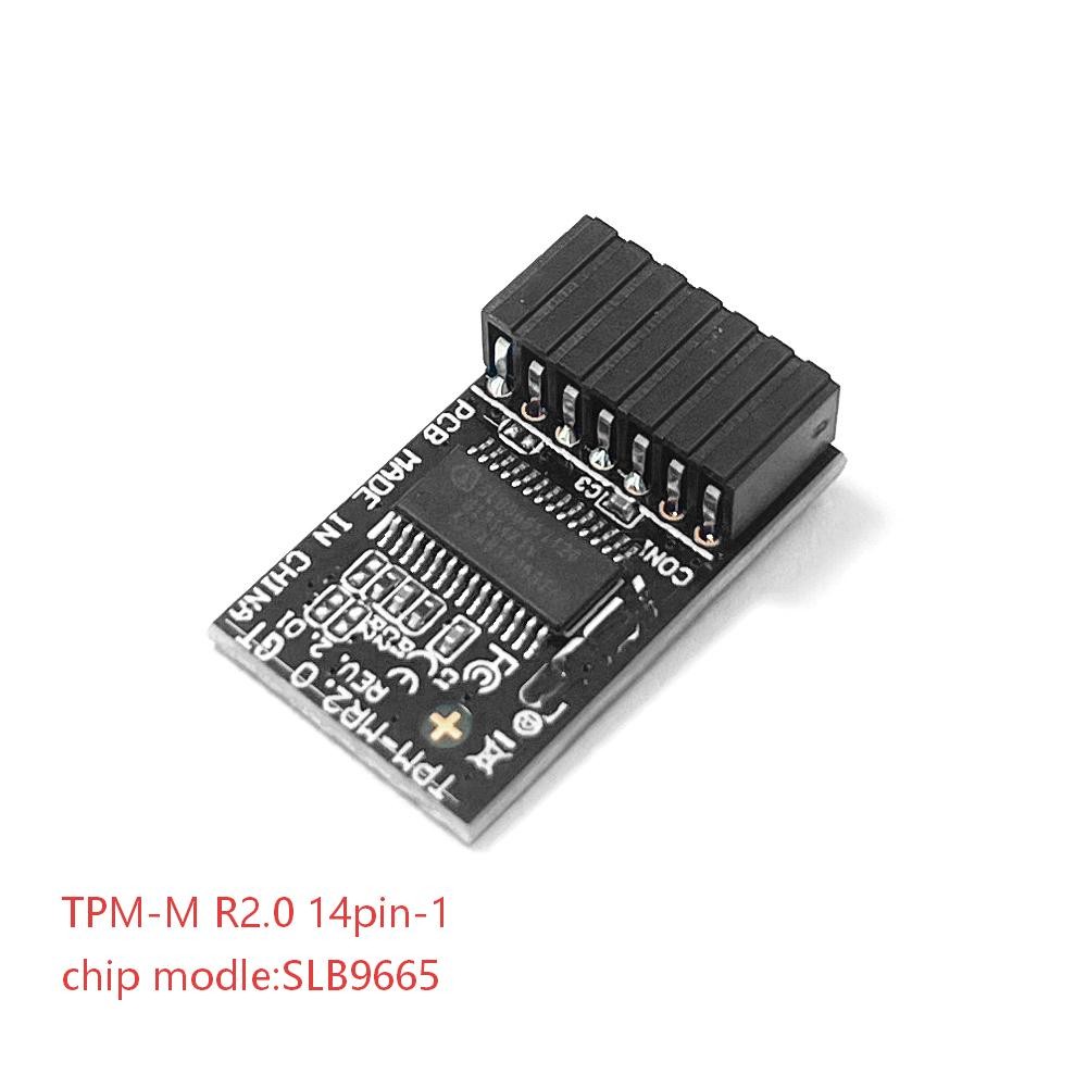 TPM-M R2.0 14pin-1 LPC SLB9665 Security Module for ASUS ROG MAXIMUS IX HERO